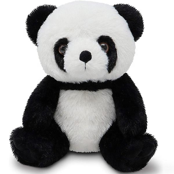 Custom Skin Friendly Panda Plush Toy No Fading Sitting 100% PP Cotton
