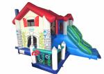 Big House Themed Inflatable Combo Kindergarten Inflatable Farm House Amusement