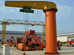 12m Span 360 Degree Swing 5T Pillar Mounted Jib Crane