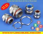 IP68 Watertight PG Cable Glands Stainless Steel Inox 304, 316, 316L with Viton