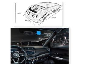 China Hi3520dV400 H.265 HD 1080P Dual Channel Car Recorder factory