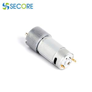 China Portable Printer 30mm Spur Reducing Motor 12V Robot Gear Motor factory