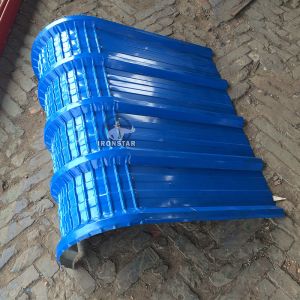 Automatic curved roof sheet roll forming machine