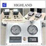 Snow Car Hydraulic Flow Meters With Max Pressure 420 Bar Removable