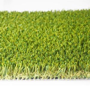China No Glare Tennis Synthetic Grass Olive Curved Silk Yarn Shape factory