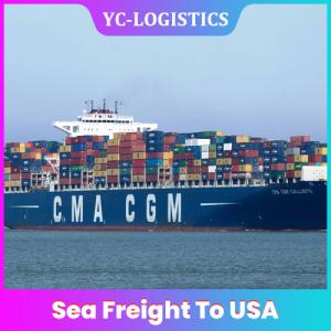 China Everyday Departure DDP FBA Sea Freight To USA from china factory