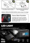 Small Cars 12W Total Output Portable Multifunction Car Battery Power Bank with