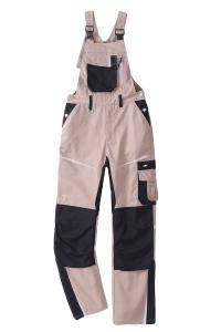 China Stretch Zone Men'S Cotton Bib Pants Delicate Embroidery factory