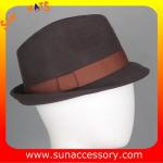 T5781186 Sun Accessory customized fashion winner 100% wool felt fedora hats,