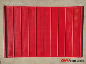 China Poliuretan Mesh Shale Shaker Screen For Fine Fraction Slot 0.30mm factory