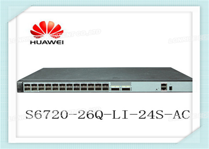 Huawei Ethernet Switch S6720S-26Q-LI-24S-AC 24 Ports 10 Gigabit Support Long Distance PoE