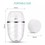 Sonic Waterproof Facial Cleansing Brush - 2 Modes with 3 Brush Heads