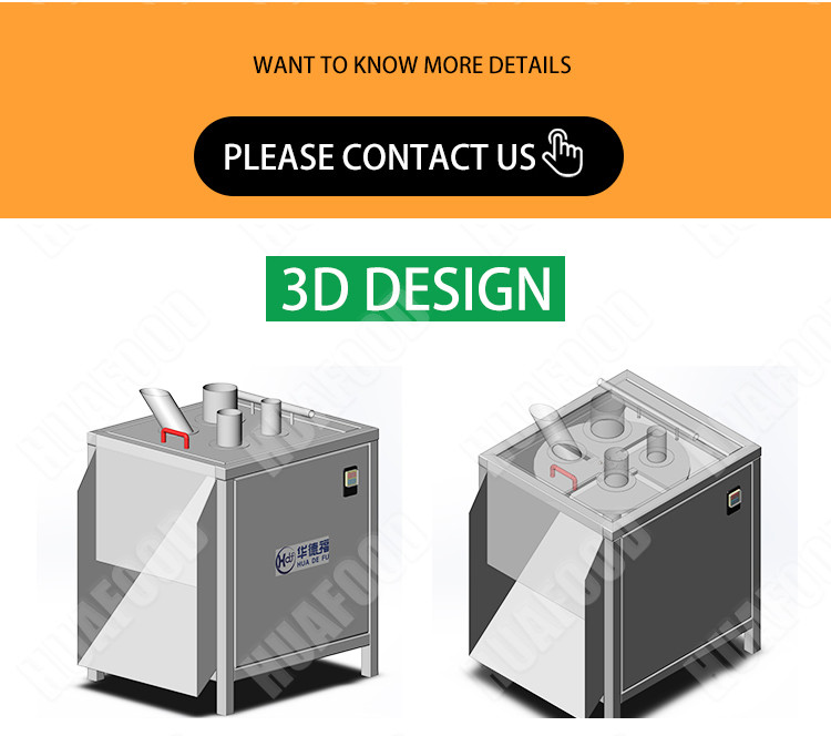 300kg/h Automatic Potato Cutting Machine / Potato Cutter