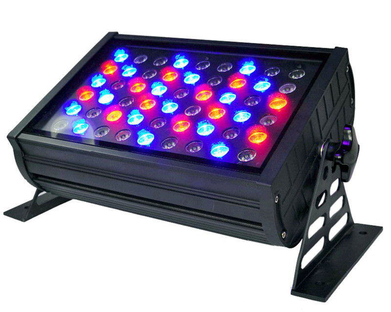 High Quality CE UL Listed 54x3W RGBW DMX LED Flood Light Outdoor