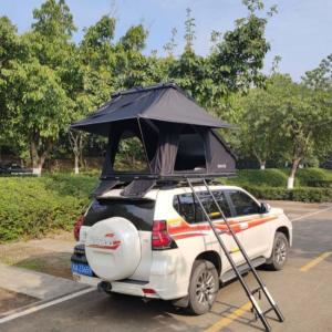 China Outdoor Camping Waterproof Car Rooftop Tent Aluminum With LED Lights factory