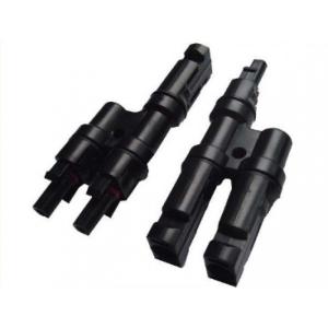 China 2 Way T Branch Solar Panel Connectors Waterproof PPO Material factory