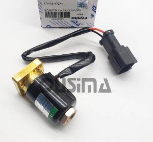 China 17A-15-17271 Komatsu Solenoid Valve For WA380-3 Wheel Loader Parts factory