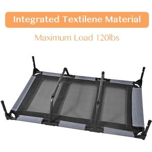 Removable Canopy Portable Raised Extra Carrying Bag Pet Cot