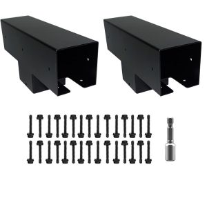 China Customizable DIY Pergola Wood Stand Kit with 3-Way T-Angle Corner Brackets and Screws factory