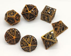 China Multipurpose Resin Polyhedral Dice Moistureproof Hand Polished factory
