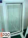Open Out Two Leaf Glass Aluminum Casement Windows / Powder Coated Swing Windows