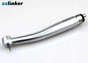 China Led Dental Turbine Handpiece Triple Spray Stainless Steel Push Button Torque Head factory