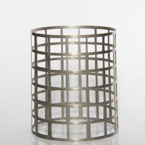 China 1.5mm 904L Rectangular Perforated Filter Tube Square Holes factory