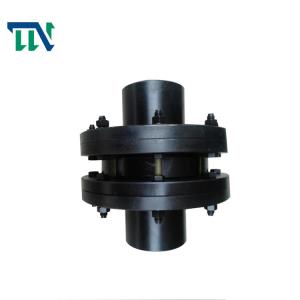 China Double Flange Plum Shaft Coupling Flexible Drive Shaft Coupler Hydraulic Pump factory