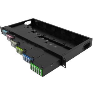 China 144-Core 1U Rackmount Full Load MPO-LC/APC Fibre Distribution Frame for Fibre Management factory