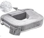Nursing Adjustable Height Infant Feeding Support Pillow Nice For Mom