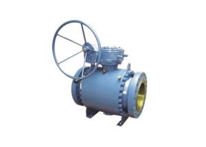 China API Trunnion Type Ball Valve , Subsea Ball Valves With Gear Operation factory
