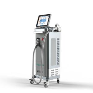China Vertical Type 755nm 808nm 1064nm Triple Diode Laser Hair Removal For Clinic factory