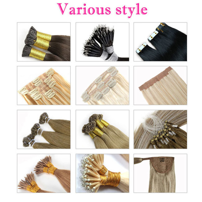 Curly Remy Tape In Extensions Human Hair Cuticle Aligned 50g/Pack
