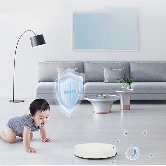 CR04 Smart Robot Vacuum Cleaner ADD 1USD Clean Smart Robot 7.4V 1800mAh