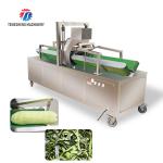 350KG 2.2KW Horizontal high efficiency stainless steel wax gourd peeling machine