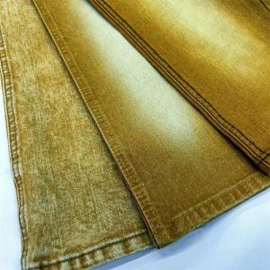 China 11 Oz Breathable Woven Color Twill Denim Fabric Multi Color For Pants factory