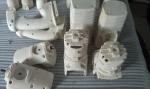 CNC Plastic Machining Services SLS 3D Printing High Resolution