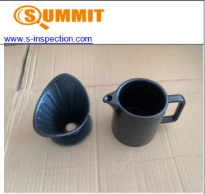 China Ceramic Product Coffee Pot Set Pre Shipment Inspection Services factory