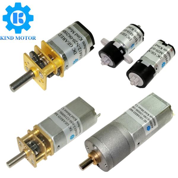 Powerful 3.1W DC Spur Gear Motor 0.1-10 Kg.cm Torque Micro Motor 3V-12V Geared
