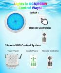 SMD2635 Inground Concrete Pool Light AC12V 18W 24W 35W Color Changing
