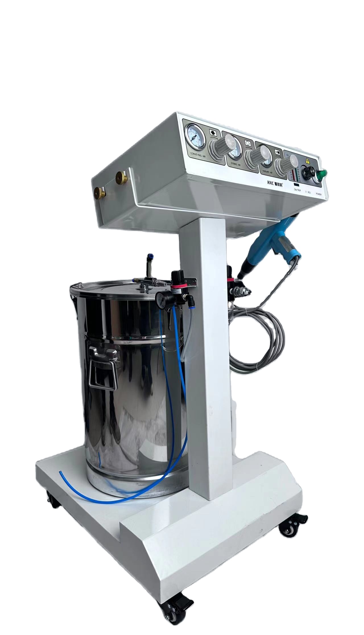 Steel Substrate Automatic Powder Coating Equipment for Industrial Manufacturing Plant