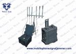 Internal Battery Electronic Signal Jammer , 330W Cell Phone Jamming Device