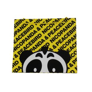 China Yellow Panda Printed Paper Bag Packaging Customized FSC ISO certificate factory