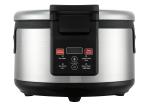SS304 Shell Diameter 355mm Pot Non Stick Tapioca Pearl Cooker