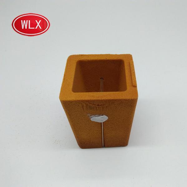 Thermal Analysis Round and Square Carbon Cup for Molten Iron in Foundry