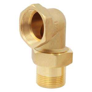 China Brass Straight Union With Metal Sealed 1 1 4&quot; Brass Fittings For Water Lines factory