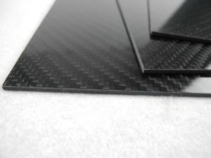 China Matte 3K Twill / Plain 500*600mm Carbon Fiber Sheet 4mm Thickness factory