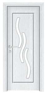 China AB-GM6024 PVC-MDF glass door factory