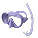 2024 CE Certified Single Tempered Glass Diving Gear Set for Adult Swimming