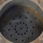 Outdoor Garden Campfire Wood Burning Corten Steel Metal Fire Bowl Round Rustic